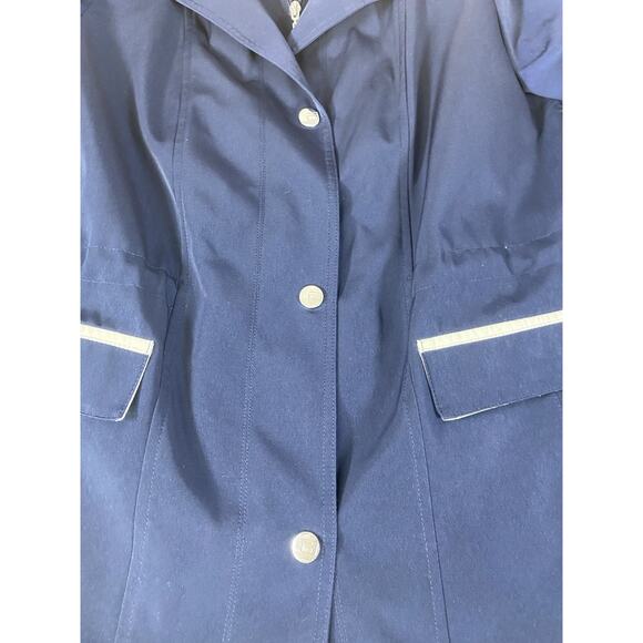 Croft & Barrow Womens Spring Jacket Blue Size Large - Picture 4 of 11